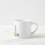 SKYLINE MANCHESTERS ENGLAND ESPRESSOTASSE (Rechts)