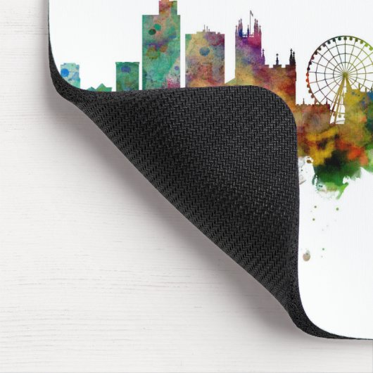 Skyline Manchesters England Mousepad (Ecke)
