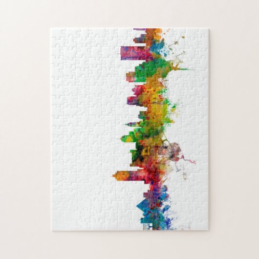 Skyline Memphis Tennessee Puzzle (Vertikal)