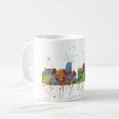 SKYLINE MIAMIS FLORIDA KAFFEETASSE (Vorderseite Links)
