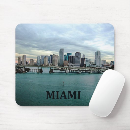 Skyline Miamis Florida Mousepad (Mit Mouse)