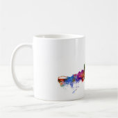 Skyline Milwaukee Wisconsin Kaffeetasse (Links)