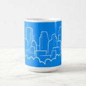 Skyline Minneapolis, Minnesota Kaffeetasse (Mittel)