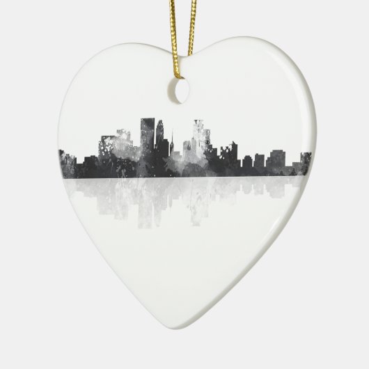 SKYLINE MINNEAPOLIS, MINNESOTA KERAMIK ORNAMENT (Links)