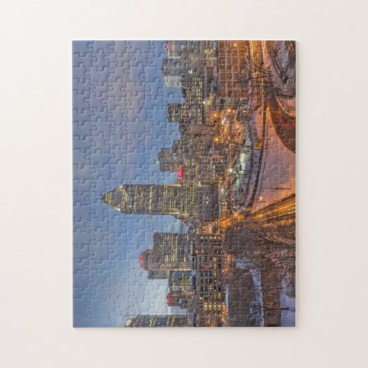 Skyline Montreal. Puzzle (Vertikal)