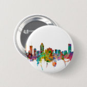 Skyline Montreals Kanada Button (Vorne & Hinten)