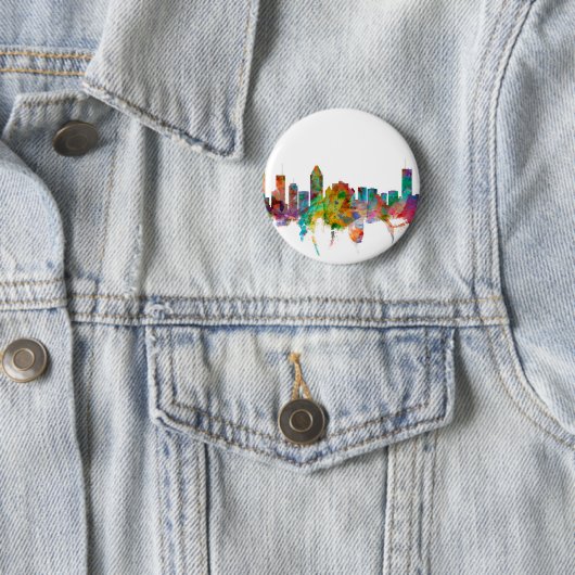 Skyline Montreals Kanada Button (Beispiel)