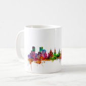 Skyline Moskaus Russland Kaffeetasse (Vorderseite Links)