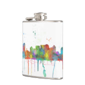 SKYLINE NASHVILLES, TENNESSEE - Getränk-Flasche Flachmann (Links)