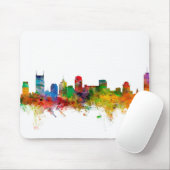 Skyline Nashvilles Tennessee Mousepad (Mit Mouse)
