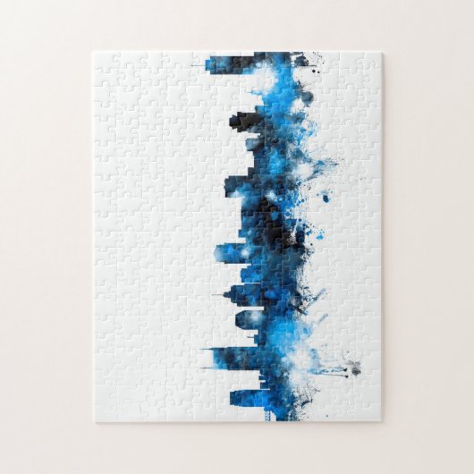 Skyline Nashvilles Tennessee Puzzle (Vertikal)