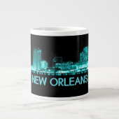 Skyline New Orleans Jumbo-Tasse (Vorderseite)