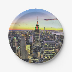 Skyline New York City Manhattan Pappteller