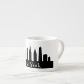 Skyline New York Espressotasse (Vorderseite Rechts)