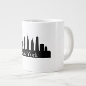 Skyline New York Jumbo-Tasse (Vorderseite Rechts)
