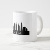 Skyline New York Jumbo-Tasse (Vorderseite Rechts)