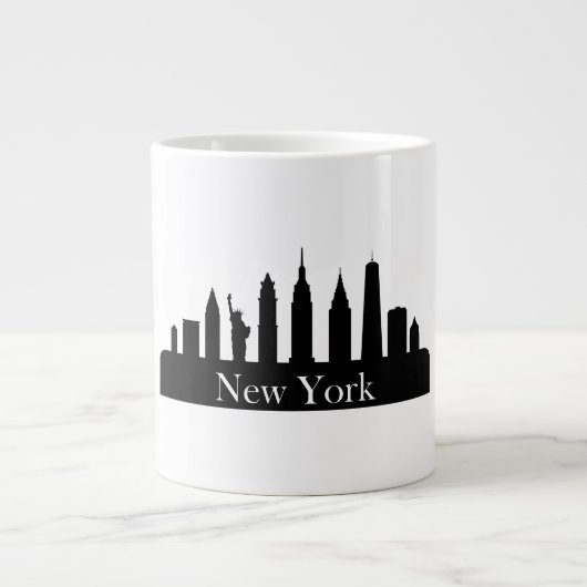 Skyline New York Jumbo-Tasse (Vorderseite)