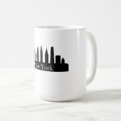 Skyline New York Kaffeetasse (VorderseiteRechts)