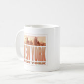 Skyline New York Manhattan Kaffeetasse (Vorderseite Links)