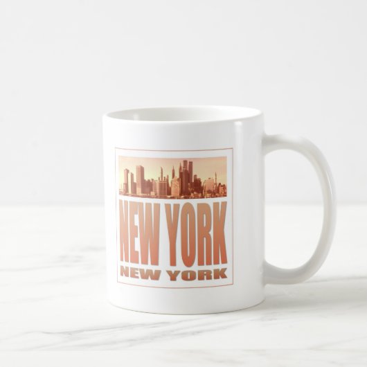 Skyline New York Manhattan Kaffeetasse (Rechts)