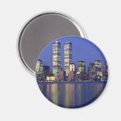 Skyline New York mit World Trade Center Magnet (Vorderseite/Rückseite)