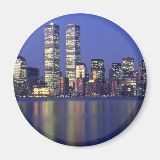 Skyline New York mit World Trade Center Magnet (Vorne)