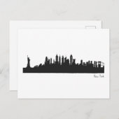 Skyline New York Postkarte (Vorne/Hinten)