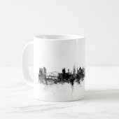 Skyline Newcastles England Kaffeetasse (Vorderseite Links)