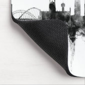 Skyline Newcastles England Mousepad (Ecke)