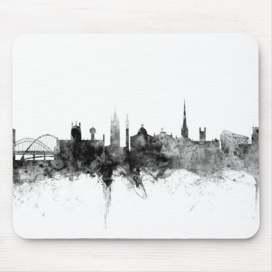 Skyline Newcastles England Mousepad (Vorne)
