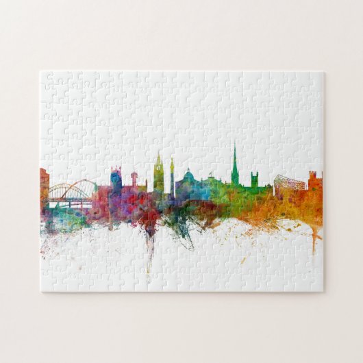 Skyline Newcastles England Puzzle (Horizontal)