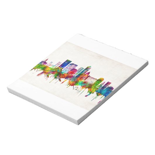 Skyline Notizblock (Rotiert)