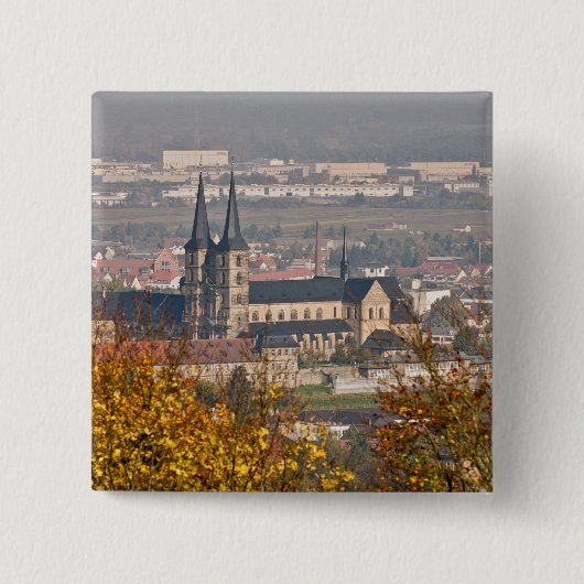 Skyline of Bamberg, Germany Button (Vorderseite)
