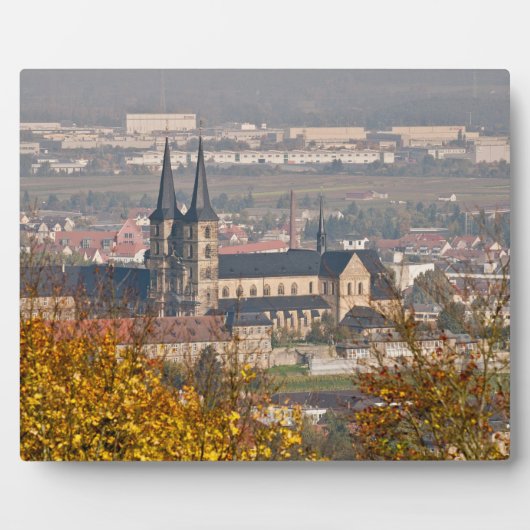 Skyline of Bamberg, Germany Fotoplatte (Vorderseite)