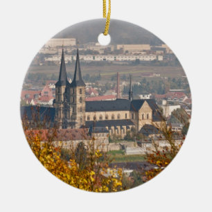 Skyline of Bamberg, Germany Keramikornament
