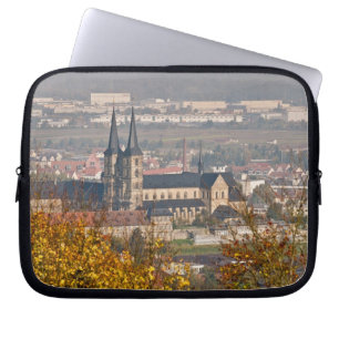 Skyline of Bamberg, Germany Laptopschutzhülle