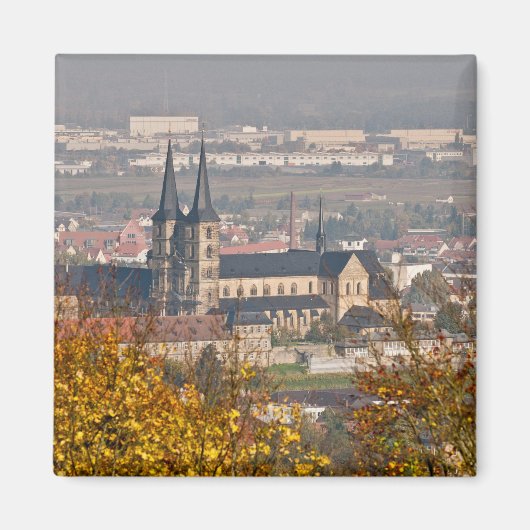 Skyline of Bamberg, Germany Magnet (Vorne)