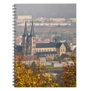 Skyline of Bamberg, Germany Notizblock