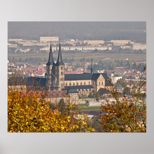 Skyline of Bamberg, Germany Poster (Vorne)