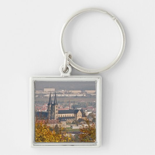 Skyline of Bamberg, Germany Schlüsselanhänger (Vorne)