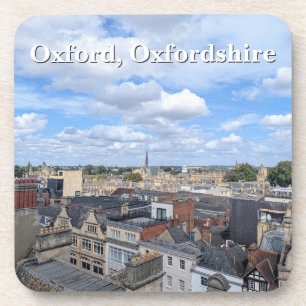 Skyline of Historic Oxford in Oxfordshire, UK Getränkeuntersetzer