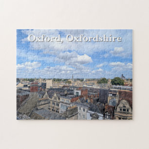 Skyline of Historic Oxford in Oxfordshire, UK Puzzle