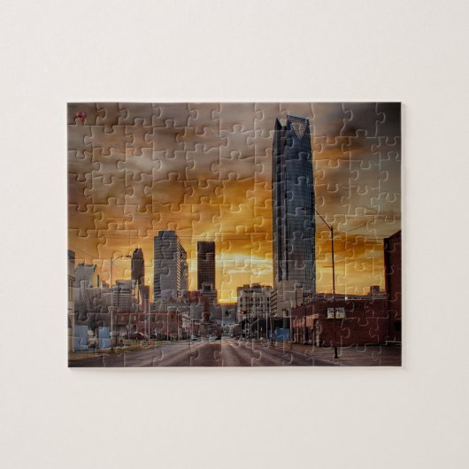 Skyline Oklahoma Puzzle (Horizontal)
