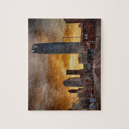 Skyline Oklahoma Puzzle (Vertikal)