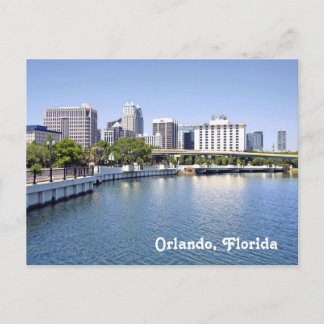 Skyline Orlando vom Vierwaldstättersee Postkarte
