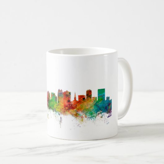 Skyline Orlandos Florida Kaffeetasse (VorderseiteRechts)