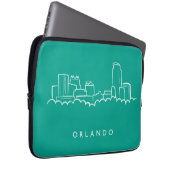 Skyline Orlandos Florida Laptopschutzhülle (Vorne Rechts)