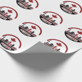 Skyline Ottawa Geschenkpapier (Ecke)