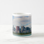 Skyline-Panorama Chicagos Illinois Kaffeetasse (Mittel)