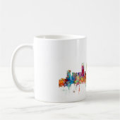 Skyline Perths Australien Kaffeetasse (Links)